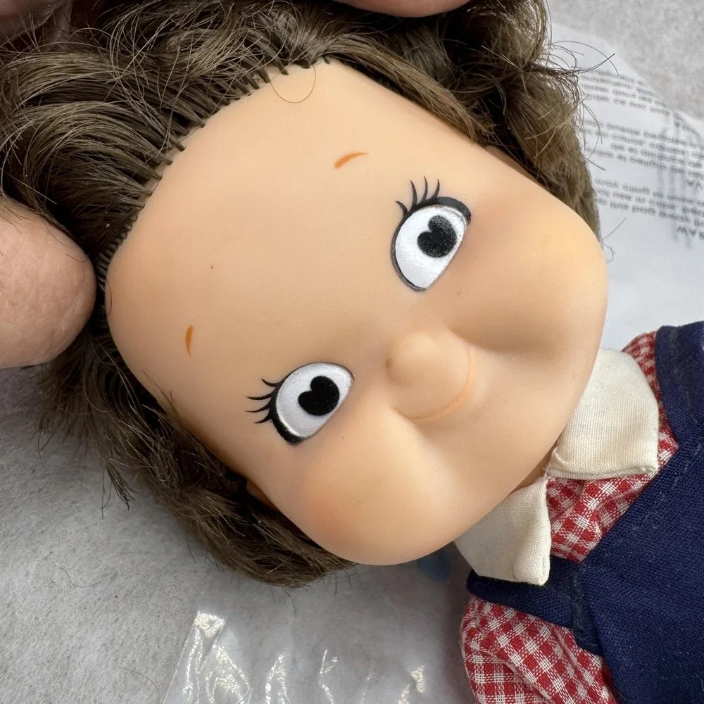 Vintage Campbell's Campbell Kids Bel 11 In Vinyl Doll Brown Hair 1988 Special‎